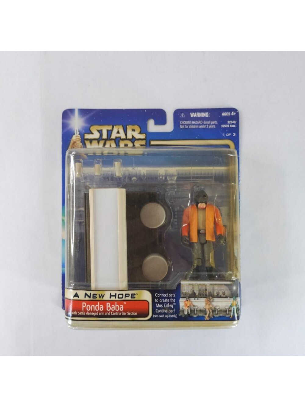 Star Wars Ponda Baba Mos Eisley Cantina Bar Action Figure A New Hope Hasbro 2002